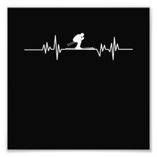 Skifahren Skifahren Skifahren Snowboard Winterspor Fotodruck