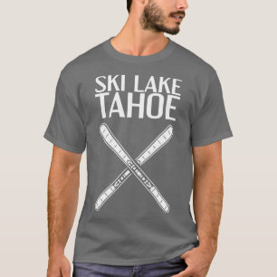 Skifahren Skigebiet Lake Tahoe 2 T-Shirt
