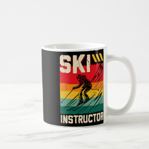 Skifahren Skilehrer Skipiste Lustiger Trainer _1 Kaffeetasse