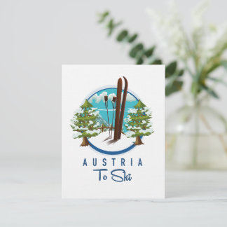 Skifahren, Skiposter-Logo.