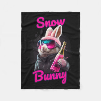 Skifahren Snow Bunny Après-Ski Fleecedecke