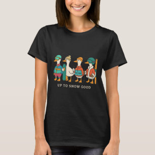 Skifahren Snowboarden Skiurlaub Familienurlaub Alb T-Shirt