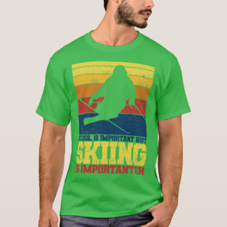 Skifahren T-Shirt