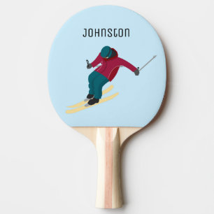 Skifahren Tischtennis Schläger