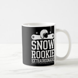 Skifahren und Snowboarden Anfänger Wintersport Ent Kaffeetasse