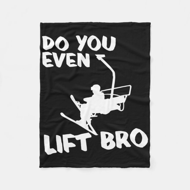 Skifahren Wintersportgeschenk - Skifahren Ski Sie  Fleecedecke (Vorderseite)