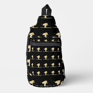 Skifahrer Crossbody Bag