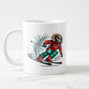 Skifahrer Jumbo  Jumbo-Tasse