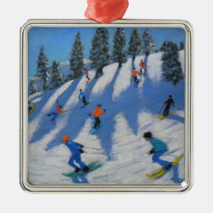 Skifahrer Lofer 2010 Ornament Aus Metall