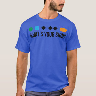 Skifahrer oder Snowboarder Was ist Ihr Sign GIF T-Shirt