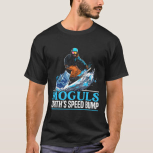 Skifahrer Skifahrer Skisaison Wintersport Schnee B T-Shirt