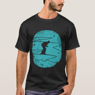 Skifahrer, Skitouren, Langlaufen, Berge T-Shirt