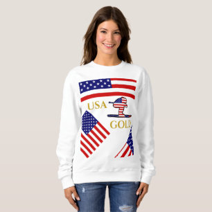 Skifahrer Sweatshirt