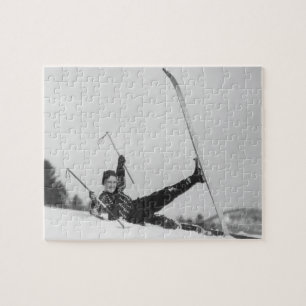 Skifahrerin 2 puzzle