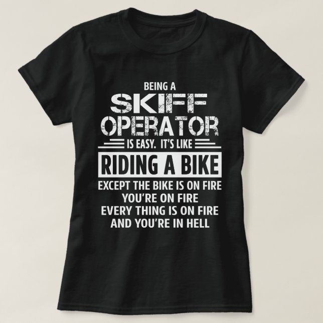 Skiff Operator T-Shirt (Design vorne)