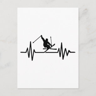 Skifrequenz Postkarte