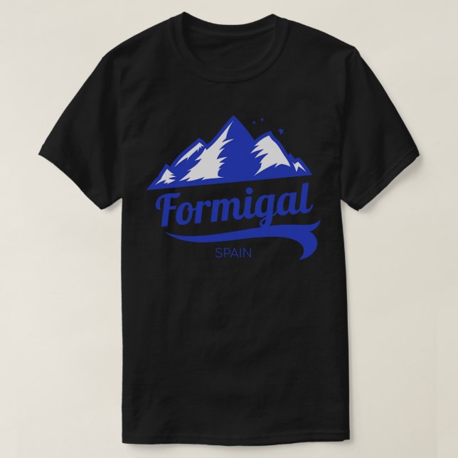 Skigebiet Formigal Spanien 1 T-Shirt (Design vorne)