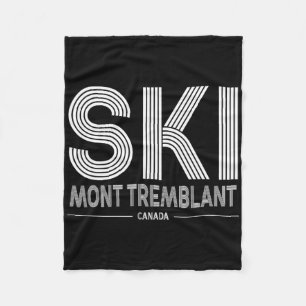 Skigebiet Mont Tremblant Kanada Quebec Skifahren A Fleecedecke