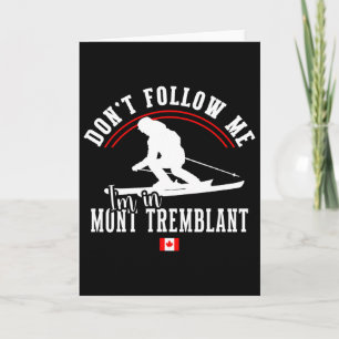Skigebiet Mont Tremblant Kanada Quebec Skifahren S Karte