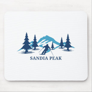 Skigebiet Sandia Peak New Mexico Skifahren Skifahr Mousepad