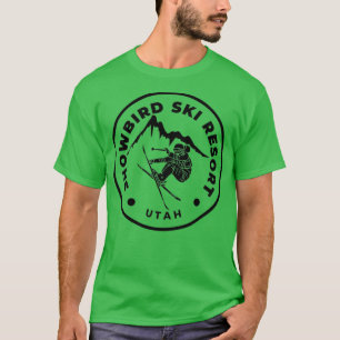 Skigebiet Snowbird T-Shirt