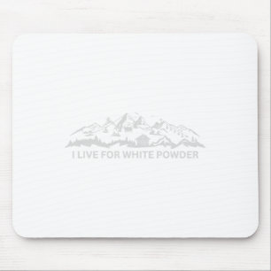 Skigebiet Snowboard Skifahren Schnee Ich Lebe Für  Mousepad