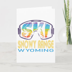 Skigebiet Snowy Range Wyoming Skiurlaub  Karte