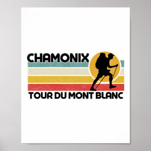 Skigebiet Tour Du Mont Blanc Chamonix Resort Area, Poster