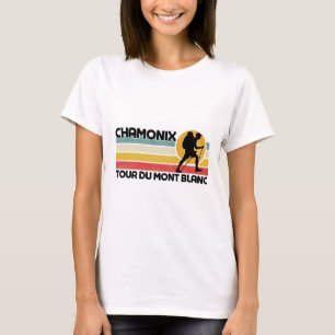 Skigebiet Tour Du Mont Blanc Chamonix Resort Area, T-Shirt