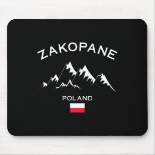 Skigebiet Zakopane Polen Tatra-Gebirge Skifahren  Mousepad