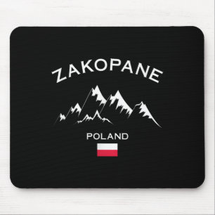 Skigebiet Zakopane Polen Tatra-Gebirge Skifahren Mousepad