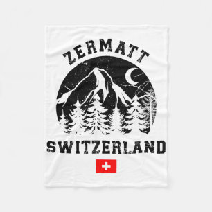 Skigebiet Zermatt Schweiz Alpen Alpinski Fleecedecke