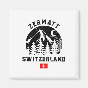 Skigebiet Zermatt Schweiz Alpen Alpinski Magnet