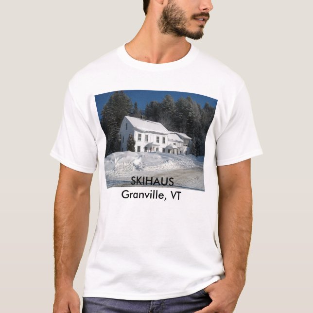 SKIHAUS T - Shirt (Vorderseite)