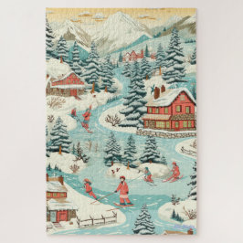 Skihütte Schneeberg 1014 pcs Puzzle