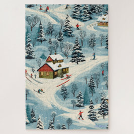Skihütte Schneeberg 1014 pcs Puzzle