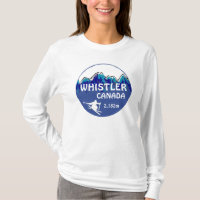Skikunst-Damen Hoodie Pfeifer-Kanadas blauer