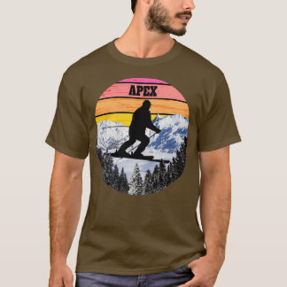 Skilanglauf Apex Skigebiete Kanada T-Shirt