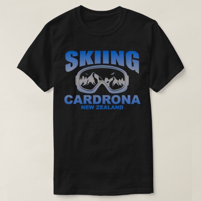 Skilanglauf Drona Neuseeland T-Shirt (Design vorne)