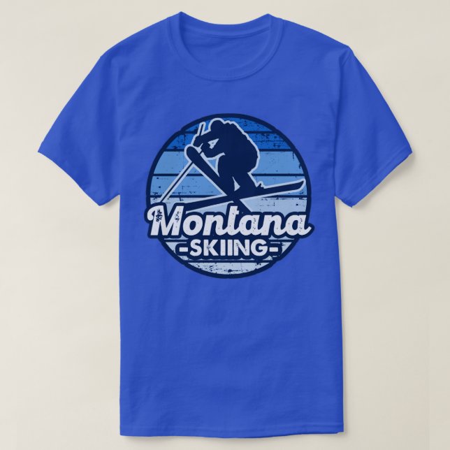 Skilanglauf Montana T-Shirt (Design vorne)