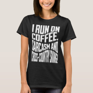 Skilehrer Skilangläufer Langlauf T-Shirt
