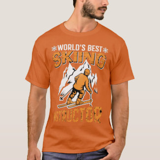 Skilehrer Weltbester Skilehrer Lustig T-Shirt