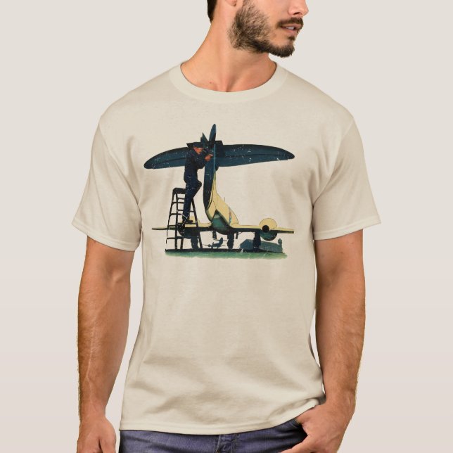Skilled Hands Are Needed - Join the RAF T-Shirt (Vorderseite)