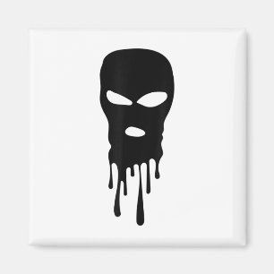 Skimaske Balaclava Bandit Maske Robber Maske Hip H Magnet