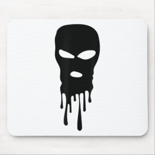 Skimaske Balaclava Bandit Maske Robber Maske Hip H Mousepad