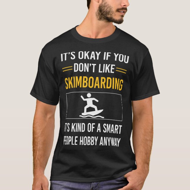 Skimboard Skimboarder Skimming T-Shirt (Vorderseite)