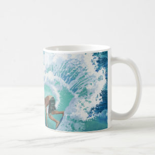 Skimboard Surfer Tasse