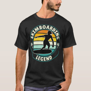 Skimboarding Legend Retrodesign für Skimboard Sur T-Shirt