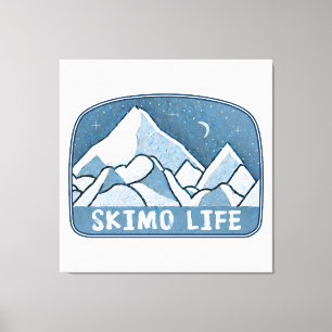 Skimo Life Leinwanddruck