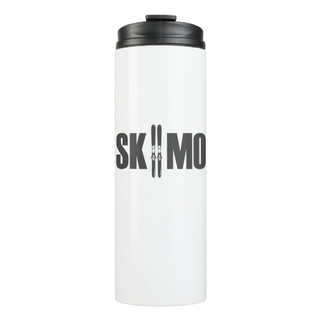 SkiMo Thermosbecher (Vorderseite)